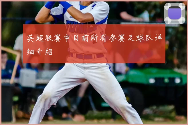 英超联赛中目前所有参赛足球队详细介绍